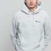 Champion Hooded Sweatshirt melange šedá S