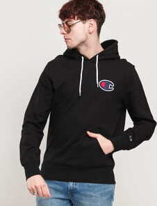 Champion Hooded Sweatshirt černá XXL