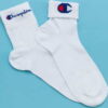 Champion Reverse Logo Ankle Socks bílé