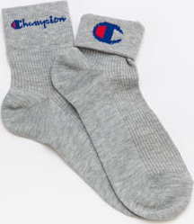 Champion Reverse Logo Ankle Socks melange šedé