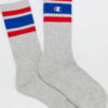 Champion Rochester Crew Sock melange šedé / červené / modré