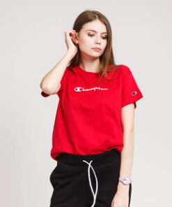 Champion Script Logo Tee červené L