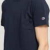 Champion Sleeve Mini Logo Crewneck Tee navy S