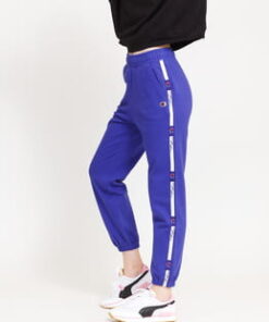 Champion Tape Elastic Cuff Pants modré L