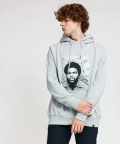 Chi Modu Ice Cube Hoodie melange šedá M