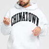 Chinatown Market Corduroy Arch Hoodie melange šedá L