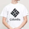 Columbia Columbia Lodge Logo Tee bílé XXL