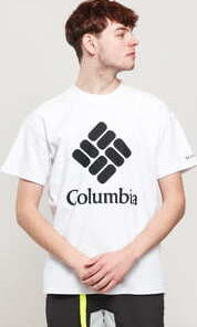 Columbia Columbia Lodge Logo Tee bílé XXL