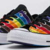 Converse Chuck 70 OX - Pride Flag Stripe white / black / dark roast EUR 45