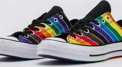 Converse Chuck 70 OX - Pride Flag Stripe white / black / dark roast EUR 45