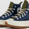 Converse Run Star Hike Hi navy / dark moss / egret EUR 40