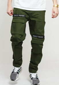 Daily Paper Cargo Pants olivové S