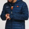 ellesse ombardy Padded Jacket navy