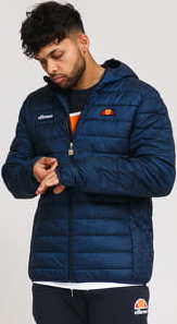 ellesse ombardy Padded Jacket navy