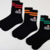 ellesse Pullo 3Pack Socks černé EUR 42-45