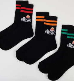 ellesse Pullo 3Pack Socks černé EUR 42-45