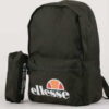 ellesse Rolby Backpack & Pencil Case tmavě olivový