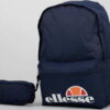 ellesse Rolby Backpack & Pencil Case navy