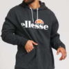 ellesse S Gottero OH Hoody melange tmavě šedá