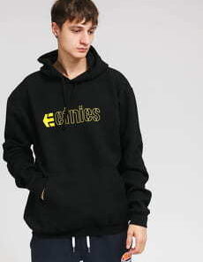 etnies Ecorp Hoodie černá L