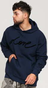 F*CK THEM Love Them Hoodie navy M