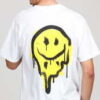 F*CK THEM Smiley Tee bílé S