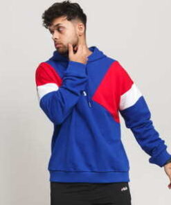 Fila Men Bade Hoody modrá / červená S