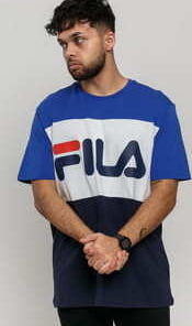 Fila Men Day Tee modré / navy / bílé M