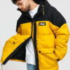 Fila Men Escurcione Puffed Jacket žlutá / černá L