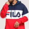 Fila Men Night Blocked Hoody navy / červená / bílá L