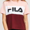 Fila W Allison Tee lososové / bílé / vínové L