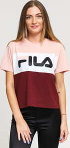 Fila W Allison Tee lososové / bílé / vínové L