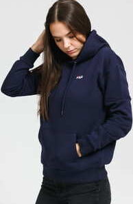 Fila W Ebba Hoody navy XS