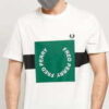 FRED PERRY Bold Graphic Tee bílé L