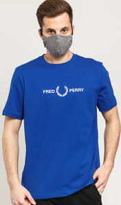 FRED PERRY Graphic T-Shirt modré M