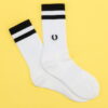 FRED PERRY Tipped Sports Socks bílé 6-8