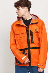 Helly Hansen Heritage Rain Jacket oranžová / černá XL