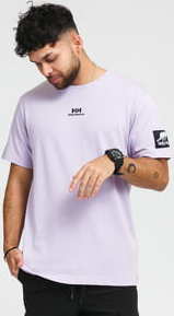 Helly Hansen YU Patch Tee světle fialové S