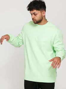 HUF Essentials TT Pullover světle zelená M