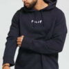 HUF Peaking Hoodie navy M