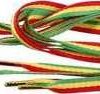 MD Tube Laces 140 rasta