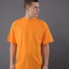 Urban Classics Tall Tee oranžové