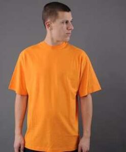 Urban Classics Tall Tee oranžové