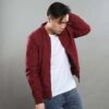 Urban Classics Light Bomber Jacket vínová