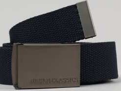 Urban Classics Canvas Belt navy