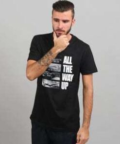 Urban Classics All The Way Up Stairway Tee černé XL