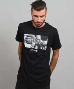 Urban Classics Pray 2.0 Tee černé