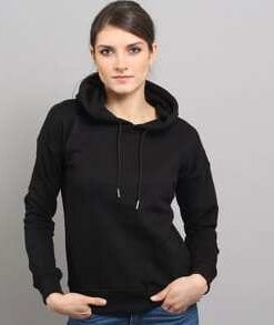 Urban Classics Ladies Hoody černá XL