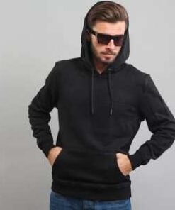 Urban Classics Basic Sweat Hoody černá XXL