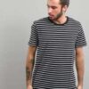 Urban Classics Striped Tee černé / bílé